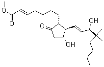 吉美前列素結構式_64318-79-2結構式