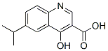 4-Hydroxy-6-isopropylquinoline-3-carboxylic acid Structure,64321-62-6Structure