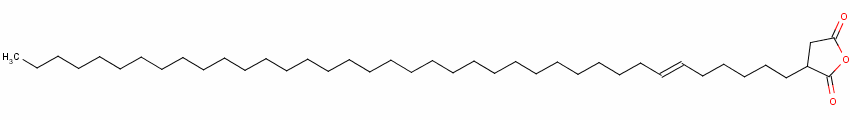 3-(Octatriacontenyl)succinic anhydride Structure,64347-17-7Structure