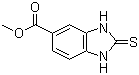 2,3-Dihydro-2-thioxo-1h-benzimidazole-5-carboxylic acid methyl ester Structure,64375-41-3Structure