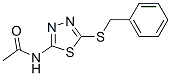 2-Acetylamino-5-benzylthio-1,3,4-thiadiazole Structure,64387-67-3Structure