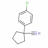 1-(4-Chlorophenyl)-1-cyclopentanecarbonitrile Structure,64399-26-4Structure