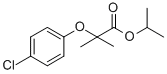 Isopropyl 2-(4-chlorophenoxy)-2-methylpropanoate Structure,64416-88-2Structure