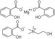 Choline magnesium trisalicylate Structure,64425-90-7Structure