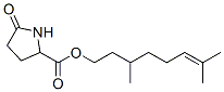 3,7-Dimethyloct-6-enyl 5-oxo-dl-prolinate Structure,64431-70-5Structure