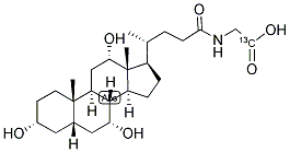 甘氨膽酸-13C1結(jié)構(gòu)式_64431-95-4結(jié)構(gòu)式