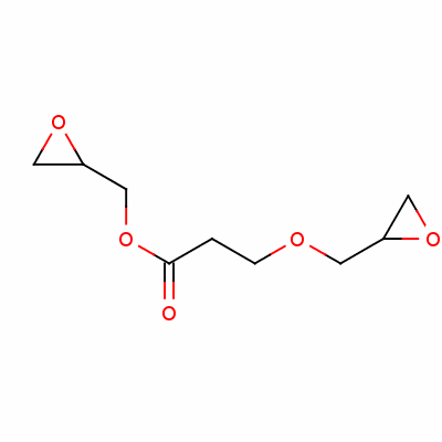 Oxiranylmethyl 3-(oxiranylmethoxy)propionate Structure,64445-72-3Structure