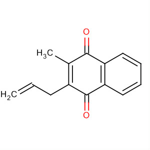 2-Allyl-3-methyl-1,4-naphthoquinone Structure,64449-33-8Structure