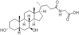 甘氨熊膽酸結(jié)構(gòu)式_64480-66-6結(jié)構(gòu)式