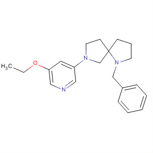 1-Benzyl-7-(5-ethoxy-3-pyridyl)-1,7-diazaspiro[4.4]nonane Structure,646055-69-8Structure