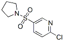 2-Chloro-5-(pyrrolidine-1-sulfonyl)-pyridine Structure,64614-51-3Structure