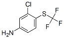 3-Chloro-4-(trifluoromethylthio)aniline Structure,64628-74-6Structure