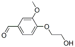 4-(2-Hydroxyethoxy)-3-methoxybenzaldehyde Structure,64673-04-7Structure