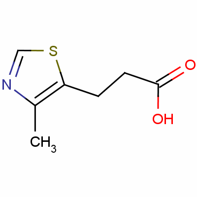 3-(4-Methyl-1,3-thiazol-5-yl)propanoic acid Structure,6469-32-5Structure