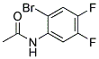 N-(2-bromo-4,5-difluorophenyl)acetamide Structure,64695-81-4Structure