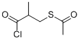 3-Acetylsulfur-2-Methylpropionyl Chloride Structure,64805-64-7Structure