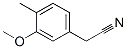 3-Methoxy-4-methylphenylacetonitrile Structure,64829-31-8Structure