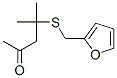 4-((2-Furylmethyl)thio)-4-methylpentan-2-one Structure,64835-96-7Structure