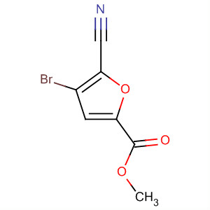 Methyl 4-bromo-5-cyanofuran-2-carboxylate Structure,648412-57-1Structure