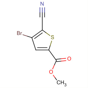 Methyl4-bromo-5-cyanothiophene-2-carboxylate Structure,648412-60-6Structure