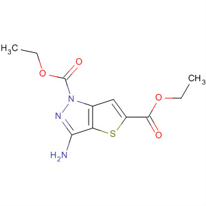 3-Amino-1h-thieno[3,2-c]pyrazole-1,5-dicarboxylic acid 1,5-diethyl ester Structure,648412-62-8Structure