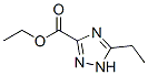 1H-1,2,4-triazole-3-carboxylicacid,5-ethyl-,ethylester(9ci) Structure,648430-81-3Structure