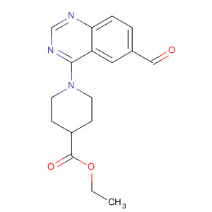 Ethyl 1-(6-formylquinazolin-4-yl)piperidine-4-carboxylate Structure,648449-20-1Structure