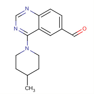 4-(4-Methylpiperidin-1-yl)quinazoline-6-carbaldehyde Structure,648449-22-3Structure