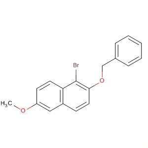 2-Benzyloxy-1-bromo-6-methoxynaphthalene Structure,648904-47-6Structure