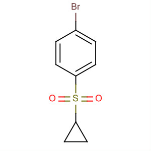 1-Bromo-4-(cyclopropanesulfonyl)benzene Structure,648906-28-9Structure