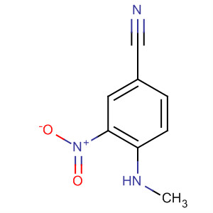 4-(Methylamino)-3-nitrobenzonitrile Structure,64910-45-8Structure