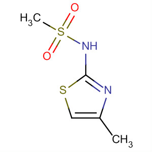 N-(4-methyl-2-thiazolyl)methanesulfonamide Structure,64932-38-3Structure