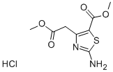 Methyl 2-amino-4-(2-methoxy-2-oxoethyl)thiazole-5-carboxylate hydrochloride Structure,6497-03-6Structure