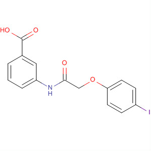 3-(2-(4-Iodophenoxy)acetamido)benzoic acid Structure,649773-75-1Structure