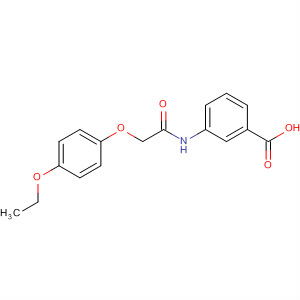 3-(2-(4-Ethoxyphenoxy)acetamido)benzoic acid Structure,649773-76-2Structure