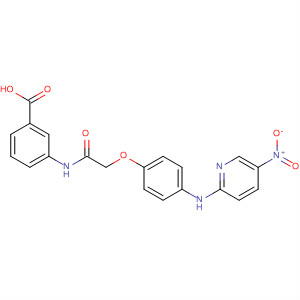 3-(2-(4-(5-Nitropyridin-2-ylamino)phenoxy)acetamido)benzoic acid Structure,649774-08-3Structure