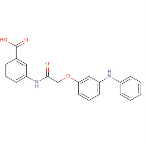 3-(2-(3-(Phenylamino)phenoxy)acetamido)benzoic acid Structure,649774-11-8Structure