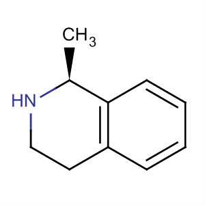 (S)-1-甲基-1,2,3,4-四氫異喹啉結構式_64982-61-2結構式