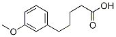 5-(3-Methoxyphenyl)pentanoic acid Structure,6500-64-7Structure