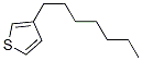 3-N-heptylthiophene Structure,65016-61-7Structure