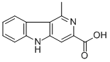 5H-pyrido(4,3-b)indole-3-carboxylic acid, 1-methyl- Structure,65032-81-7Structure