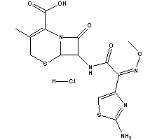 Cefetamet hydrochloride Structure,65052-63-3Structure