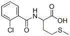 2-(2-Chloro-benzoylamino)-4-methylsulfanyl-butyric acid Structure,65054-72-0Structure