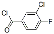 3-Chloro-4-fluorobenzoyl chloride Structure,65055-17-6Structure