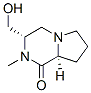 Pyrrolo[1,2-a]pyrazin-1(2h)-one, hexahydro-3-(hydroxymethyl)-2-methyl-, (3s,8as)- (9ci) Structure,650578-01-1Structure