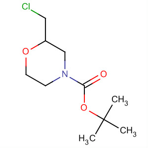 4-Morpholinecarboxylic acid, 2-(chloromethyl)-, 1,1-dimethylethyl ester Structure,650579-38-7Structure