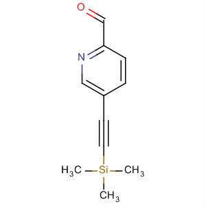 2-Formyl-5-(trimethylsilylethynyl)pyridine Structure,650606-63-6Structure