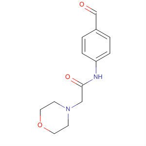 N-(4-formylphenyl)-4-morpholineacetamide Structure,650628-77-6Structure