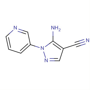 5-Amino-1-(3-pyridinyl)-1h-pyrazole-4-carbonitrile Structure,650638-16-7Structure