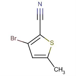 3-Bromo-5-methyl-2-thiophenecarbonitrile Structure,651034-29-6Structure